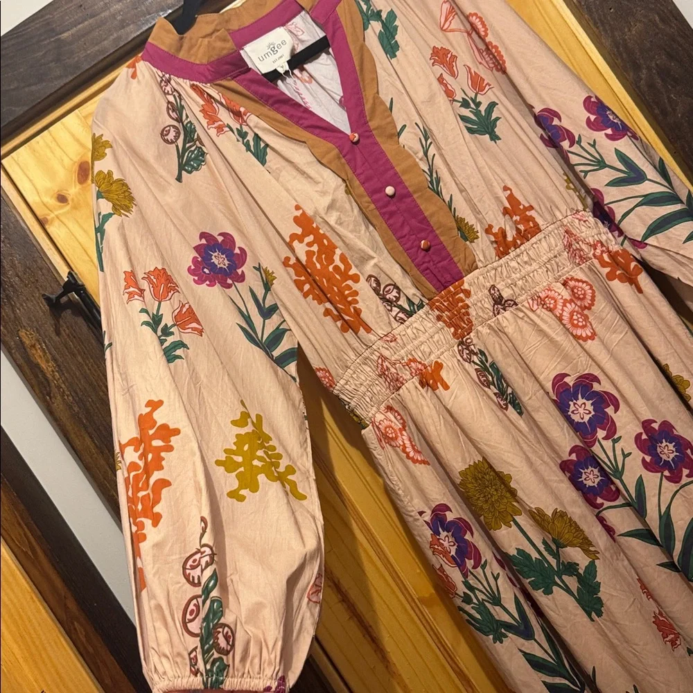 Umgee floral maxi dress medium - Picture 4 of 5